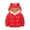 Red, variant on Infant Baby Winter Coat Cute Bear Ear Hooded Jacket Warm Fleece Lined Outerwear Windproof Quilted Toddler Boy Girl Snow Coat Size 0-4 Years