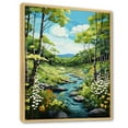 thumbnail image 2 of Designart "Amercian Basswood Forest Tree II" Cottage Floater Framed Canvas Wall Art, 2 of 7