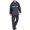 Navy, variant on Sentmoon 2 Pieces Set Mens Rain Jacket and Rain Pants for Men Waterproof with Hood Raincoat for Women Long Sleeve Waterproof Reflective Ponchos Adult for Hiking, Camping & Everyday Use M
