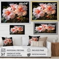thumbnail image 4 of Designart "Hibiscus love expression I" Floral Floater Framed Canvas Wall Art, 4 of 7