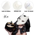 thumbnail image 3 of Shisuyan Mask White 1Pack 11.4x9.82x0.08In Fox Shape Diy Unpainted Elastic Strap, 3 of 8