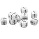 thumbnail image 4 of Pack of 20 16mm White Fraction Dice, Fraction Symbols, Math and Arithmetic Teaching Tool, 4 of 4