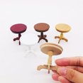 thumbnail image 5 of FRCOLOR Simulation Furniture 1Pc Miniature Round Table Model Simulation Table Ornament Mini House Decoration,1.97"X1.97"X1.97", 5 of 5