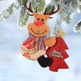 thumbnail image 5 of Gibobby 1 Uds. Colgante de personaje clásico de Navidad decoración de árbol de Navidad y coche regalo de Navidad creativo colgante decoración de árbol de Navidad(B), 5 of 5