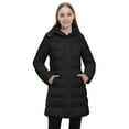 thumbnail image 4 of Wantdo Women's Long Lightweight Padded Jacket with Breathable Lining Winter Coat Black M, 4 of 9
