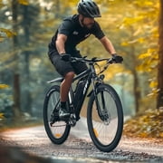 ZNH 500W Electric Bike for Adults - 26 Mountain eBike /Removable 374Wh Battery, 20MPH, 21-Speed & UL2849 Certified，Black
