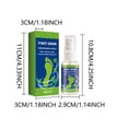 thumbnail image 3 of Shoe Deodorizer Spray Foot Odor Eliminator Sneaker Boot Refresher for Insoles 30ml, 3 of 9