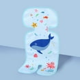 thumbnail image 2 of 1 Pc Ice Silk Cooling Seat Cushion, Breathable Summer Cool Mat Pad, Non-Slip Chair Cushion for Stroller Car Seat High Chair, One Size, Multicolor, 2 of 4