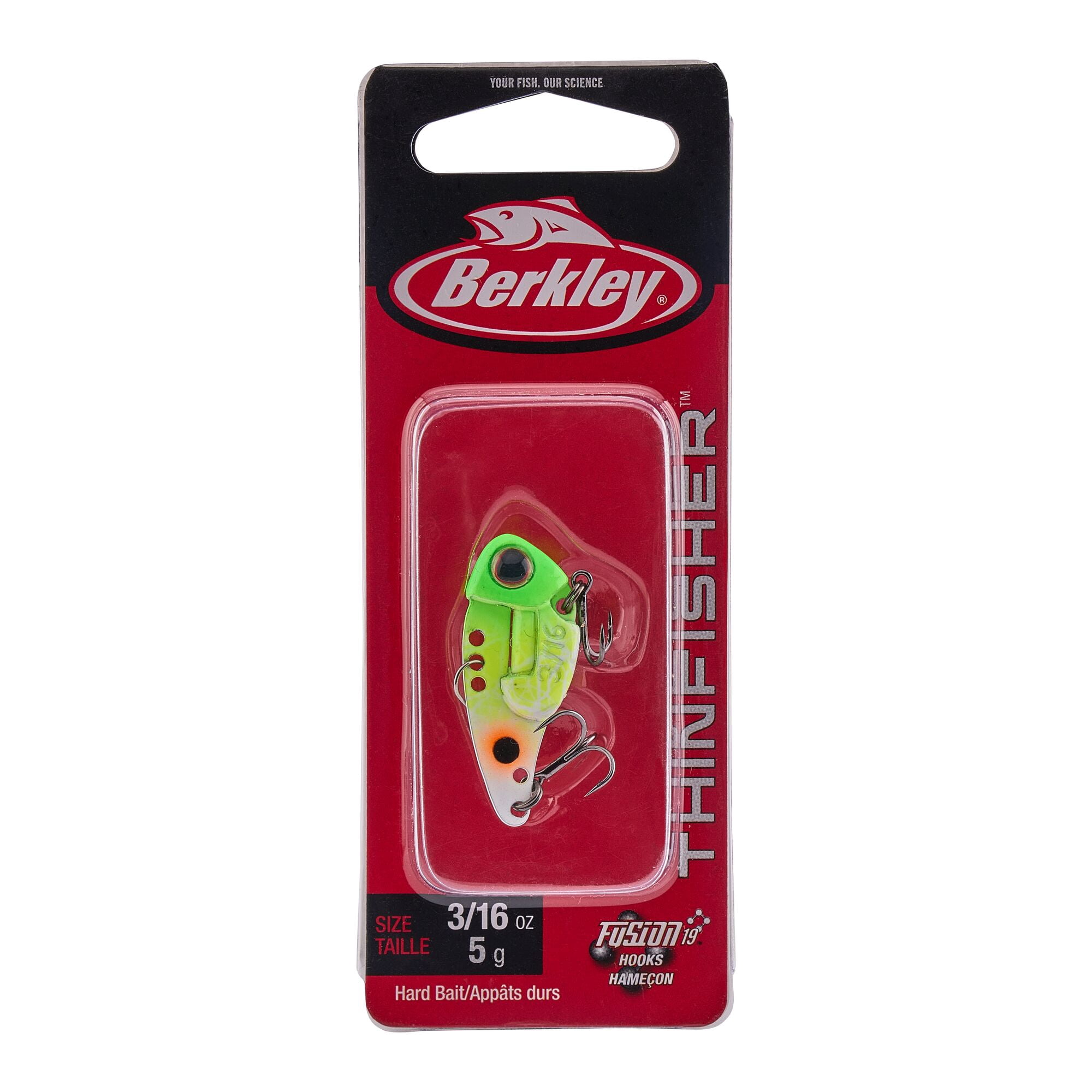 Berkley ThinFisher™, 1.5 in, Blade Baits, Sublime (1 Count)