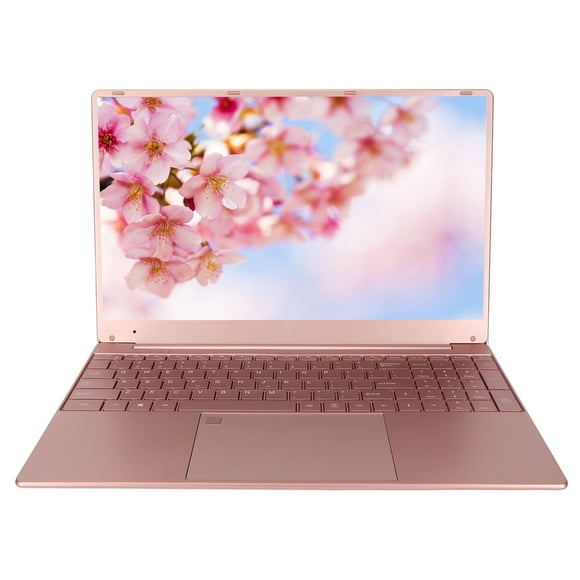 Business Laptop, 15.6 Inch Camera Speaker Laptop Computer for Work 16+256G US Plug