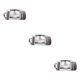 thumbnail image 5 of sweethay Cortador de huevos multifuncional Cortador de frutas de acero inoxidable Gadgets para rebanar Accesorios de cocina Plata 3piezas sweethay CBP134869, 5 of 8