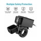thumbnail image 3 of Cargador de manillar, cargador USB dual impermeable para motocicleta con diseño preciso y resistencia a altas temperaturas para un uso seguro y confiable en exteriores, 3 of 5
