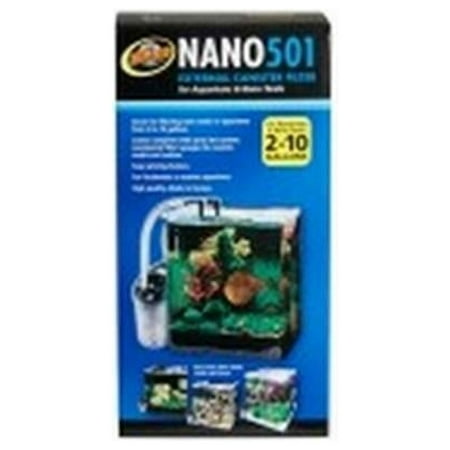 Zoo Med Nano 10 Aquarium External Canister Filter 10 Gallon