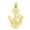 Yellow, variant on 14K Yellow Gold Texture Polished Finished Anchor and Rope Design Charm Pendant