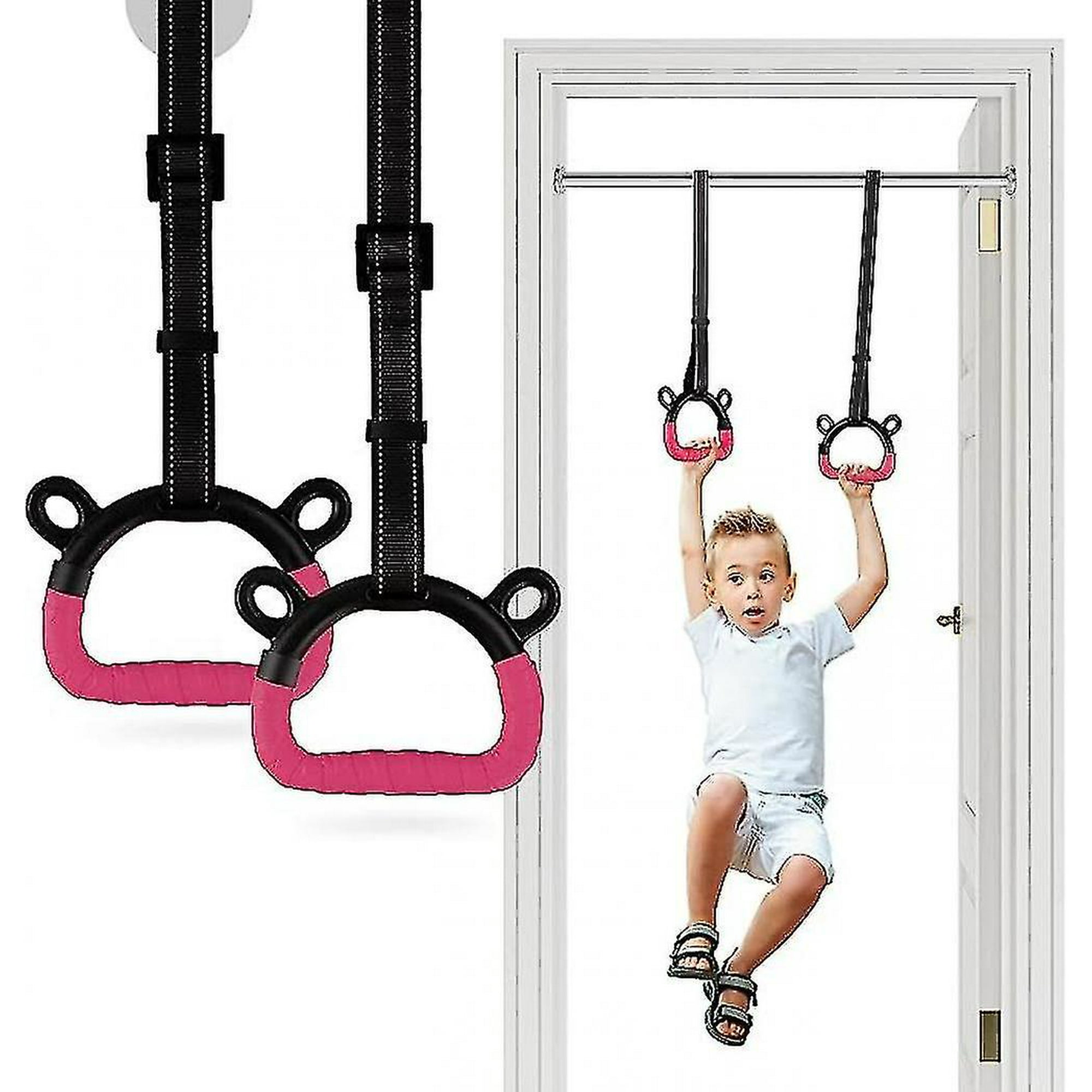 Home Gymnastic Rings Pull Up Rings For Exercise indoor Gym Ring gymnastics Rings With Adjustable Straps Walmart