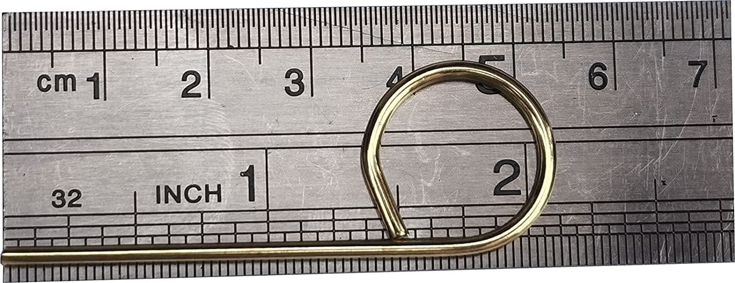 Indoor Door Key Emergency Keys for Interior Door Locksets, Key Pin for Schlag Interior Privacy Door Lock Compatible for Bedroom, Bathroom 12 Pack (Round pin)