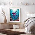 thumbnail image 6 of Diamond Art Kit for Adults, Pink Octopus Coral Reef Wonderland Diamond Painting for Adults Beginners, DIY Diamond Art Painting Kits, 5D Diamond Painting Crafts for Home Decor 12x16 Frameless, 6 of 7