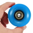 thumbnail image 4 of Uxcell 60mm with Bearings ABEC-11 Street Wheels for Skateboards Cruiser 80A, Golden Blue 4 Pack, 4 of 5
