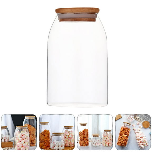 Masteelf  Sealed Jar Container Food Storage Jars Kitchen Canisters Containers for Flour