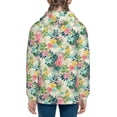 thumbnail image 6 of Kdxio Tropical Flowers Pattern Kids Boys Girls Zip Up Hoodie 3D Printed Hooded Sweatshirt Hoody Coat with Pocket 7-12 Y-Medium, 6 of 6