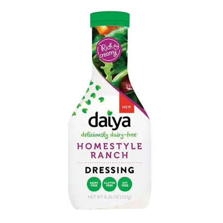 Daiya Foods Homestyle Ranch Dairy - Free Dressing - pack of 6 - 8.36 Fl (Best Vegan Ranch Dressing)