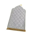 thumbnail image 2 of Irregular Prayer Rug Portable Blanket for Cafe Indoor Office Living Room Holiday White, 2 of 9