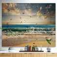 thumbnail image 2 of Design Art - Cloudy Sky and Vibrant Blue Sea, 2 of 5
