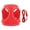 Red, variant on SPRING PARK Reflective Breathable Air Mesh Dog Harness with Traction Rope, Adjustable Explosion Proof Polyester Puppy Vest, Soft Pet Chest Strap for Small Medium Dogs and Cats