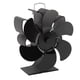 thumbnail image 3 of Ventilador de Estufa Jadeshay 6 Aspas Negro, 3 of 8