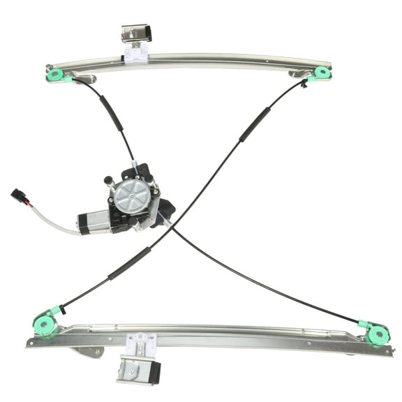 Power Window Lift Regulator on Front Left Drivers Side with Motor Assembly Replacement for 2004-2007 For Chrysler Town and Country 2004-2007 For Dodge Caravan/Grand Caravan