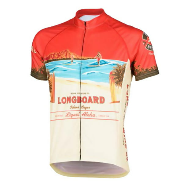 ambulance opwinding Nucleair Canari Cyclewear Men's Kona Brewing LongBoard Cycling Jersey (KBC LongBoard  - XXL) - Walmart.com