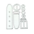 thumbnail image 1 of RYGRZJ Metal Cutting Dies Scrapbooking Album Decorative Embossing Die Paper Card, 1 of 5
