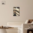 thumbnail image 3 of Black And Gold II Mineral, Agate & Geode Wall Art Canvas Wall Art by Art Remedy, Black Floater Frame, 21" x 31", 3 of 7