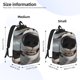 thumbnail image 2 of Easygdp Smiling Polar Bear Mochila de Lona Resistente para Laptop, Compatible con Laptops de 15 a 17 pulgadas, Ideal para Escuela, Trabajo y Viajes-Small, 2 of 5