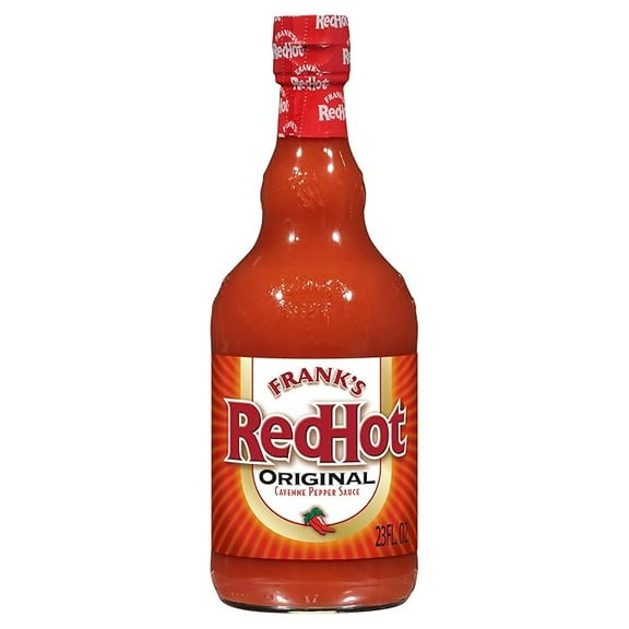 1x Frank's RedHot Original Cayenne Pepper Hot Wing Sauce, 23 fl oz
