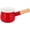 Red, variant on Xlhshop 17oz Enamel Milk Pot, Mini Non-Stick Saucepan with Wooden Handle