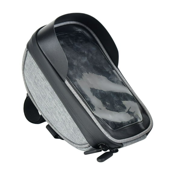 Fiudx Bolsa para Bicicleta, Parasol Delantero, Bolsa de Sillín Protección Reforzada, Gran Capacidad para El Tubo Superior, Ideal para Navegación Ciclista, Ideal para Entusiastas de Las Actividades Al