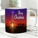 thumbnail image 1 of Taza de cerámica religiosa | Diseño conmemorativo del nacimiento de Jesús | Taza con estampado colorido | Apta para lavavajillas y microondas, 1 of 4