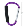 thumbnail image 4 of Jumbo 6.5" XL Carabiner Key Chain  - Purple, 4 of 5