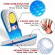 thumbnail image 2 of Plantillas de Gel para aumentar la altura, almohadillas para el talón que absorben los golpes, inserciones para zapatos de elevación, 1 par, 2 of 4