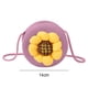 thumbnail image 2 of Monederos de paja para niñas pequeñas Bolso bandolera de paja con diseño de girasol, 2 of 5