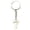AS THE PICTURE SHOWS, variant on Number Keychain Pendant 0-9, Antique Metal Charm for Keys and Bags, Personalized Digit Jewelry Accessory for Gifts