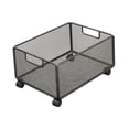 thumbnail image 2 of Carrito de archivos con ruedas, versátil, sencillo, portátil, estantería móvil, móvil L Ampliar, 2 of 9