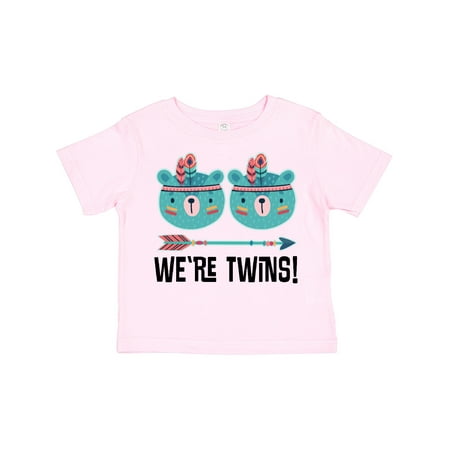 

Inktastic Twins Outfit Bear Cubs Gift Toddler Boy or Toddler Girl T-Shirt
