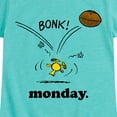 thumbnail image 3 of Peanuts - Woodstock Monday - Toddler & Youth Girls Short Sleeve Graphic T-Shirt, 3 of 6