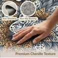 thumbnail image 6 of ODIKA Gradient Animal Print Irregular Cluster Spotted Hide Inspired for Master Suite, California King, Under Bed, Foldable Easy Care, 6 of 7