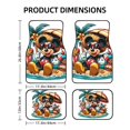 thumbnail image 2 of Cartoon Mickey Mouse And Minnie Mouse Car Floor Mats Universal Floor Mats for Cars Front Rear Car Foot Mats Cute Anime Pattern Car Accessories for Trucks, 2 of 5