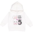 thumbnail image 2 of Inktastic Somebunny is Five 5th Birthday Bunny Toddler Hoodie, 2 of 4