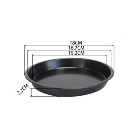 

Non-Stick Bakeware Pizza Pan for Oven 8/9/10-Inch Carboon Steel Pan for Kitchen Cooking Tool