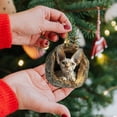 thumbnail image 2 of Sylvtty Christmas Tree Pendant Hanging Acrylic Ornament with Lanyard Easy to Install Adorable Animal Shape Holiday Festive Decoration, 2 of 7